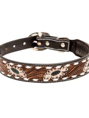 Wildrose Canyon Leather Kids' Belt in Bourbon Brown: Medium
